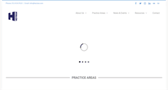 Desktop Screenshot of heylaw.com