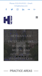 Mobile Screenshot of heylaw.com